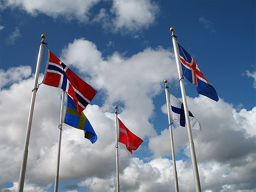 Scandinavia Flags