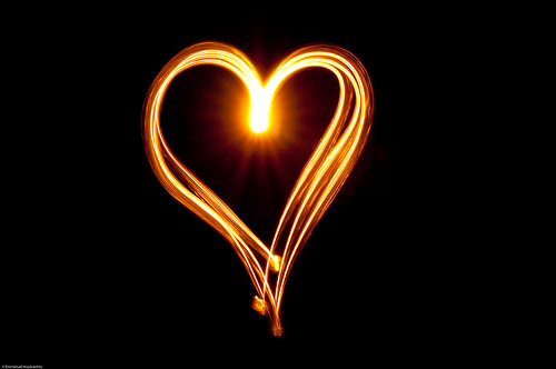 Sparklers Heart